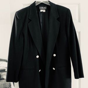 Women’s black blazer